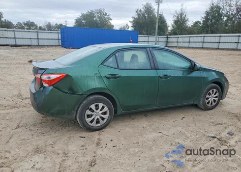 2014 Toyota Corolla Eco из США, поврежденный, VIN 2T1BPRHE1EC208782